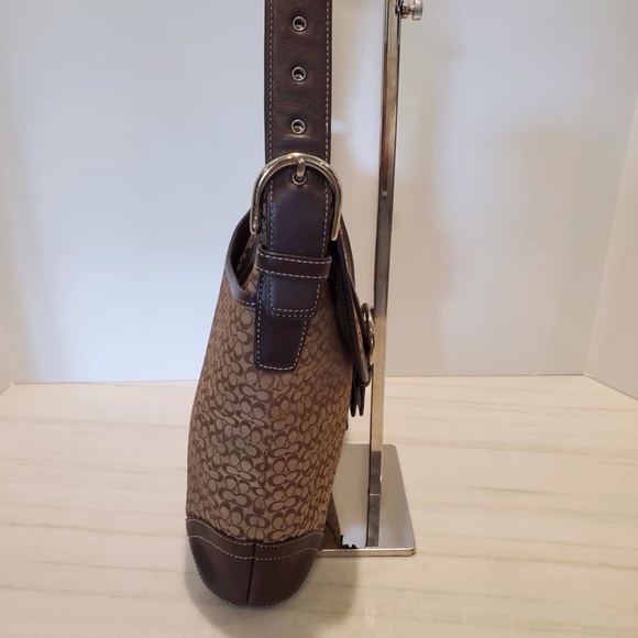 COACH Signature Jacquard Canvas Soho Small Duffle 6376 - Picture 3 of 9